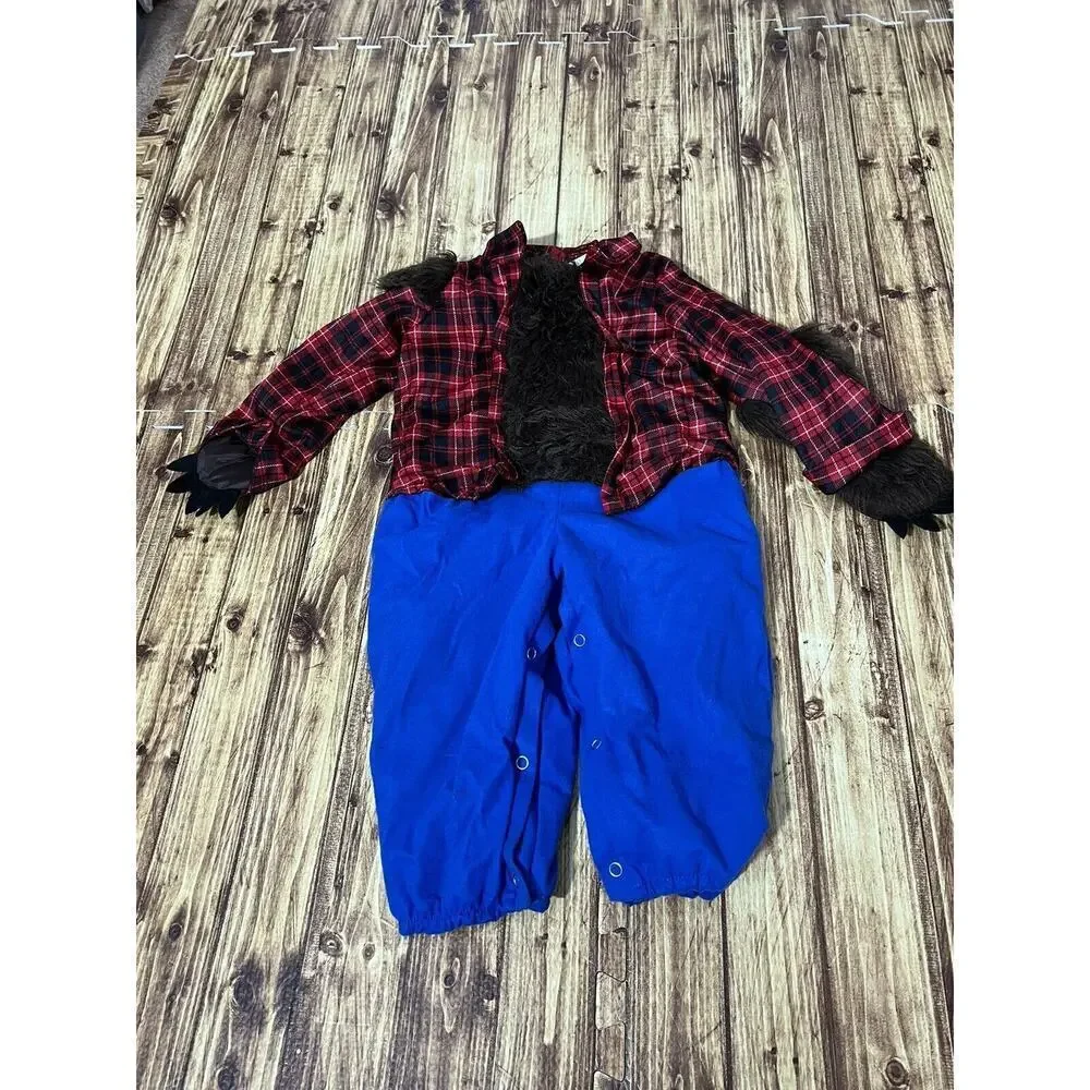 Incharacter Costumes Toddler Wee Werewolf Costume 12-18m Bodysuit Only